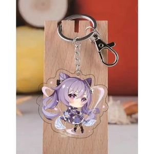 Genshin Impact Anime Keqing Acrylic Keychain